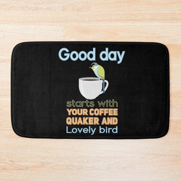 Item preview, Good Day starts with Coffee and bird  designed and sold by onzpacesdesign.