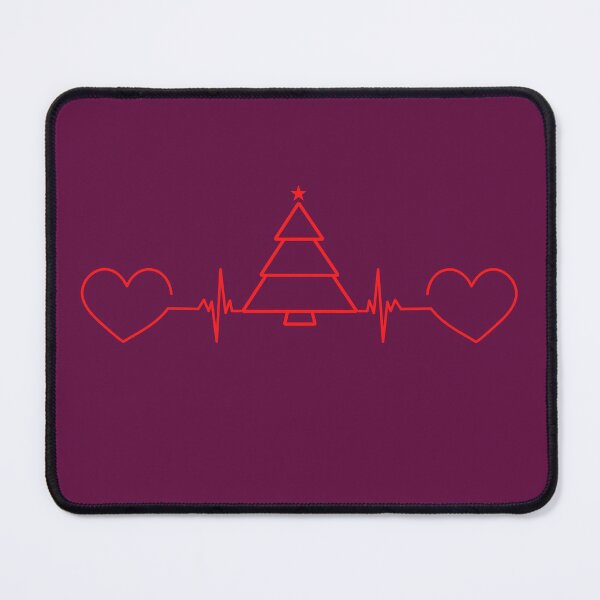 Item preview, Christmas tree life line heartbeat pulse art designed and sold by Tshepomuza.