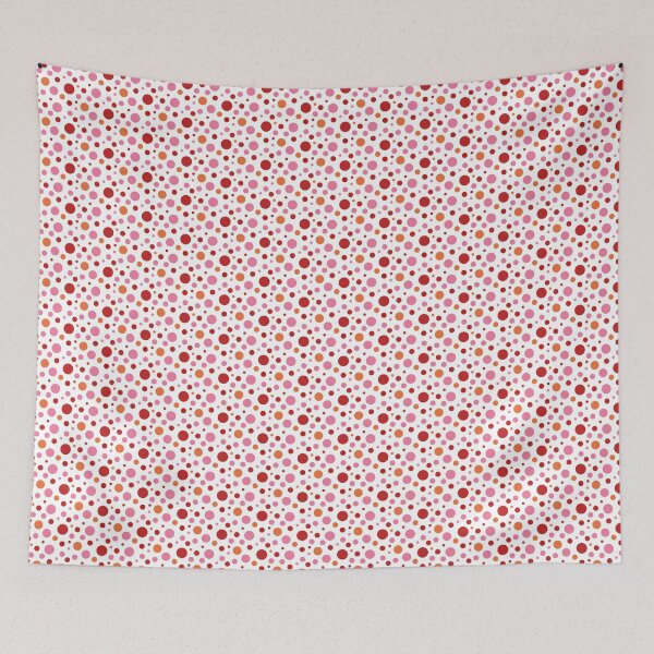 Item preview, Abstract background with red and pink dots designed and sold by Victoria Riabov.