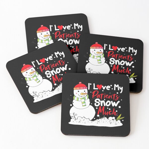 Item preview, I Love My Patients Snow Much - Funny Xmas Nurse Gift designed and sold by Zyphrost ★★★★★ (✔).