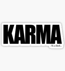 KARMA Problems Sticker