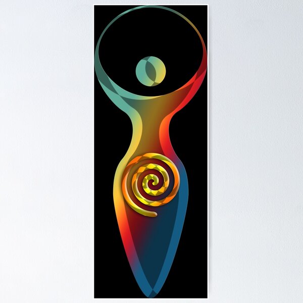 Item preview, Spiritual Symbol - Goddess Of Earth Gaya 2 designed and sold by EDDArt.