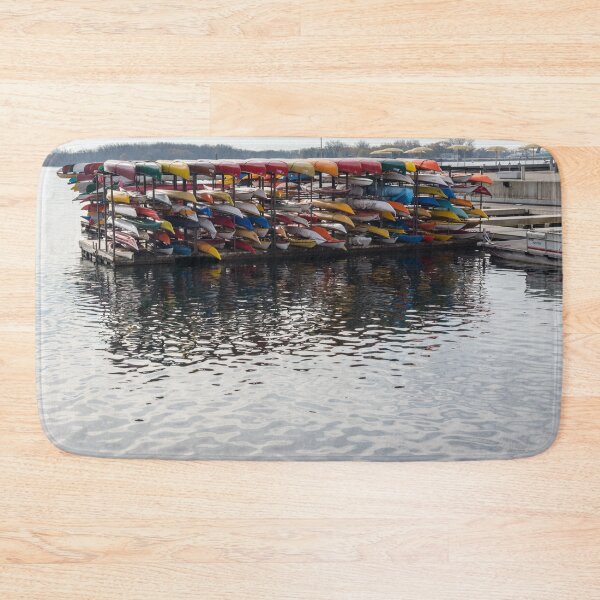 Item preview, Kayaks Still Life - Harbourfront Water Sports Centre in Downtown Toronto designed and sold by Georgia Mizuleva.