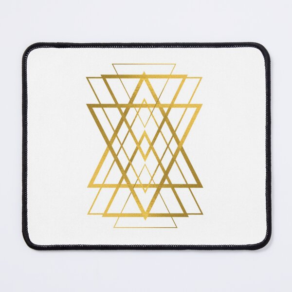 Item preview, GOLD TRIANGLES designed and sold by LaBelleMaison.