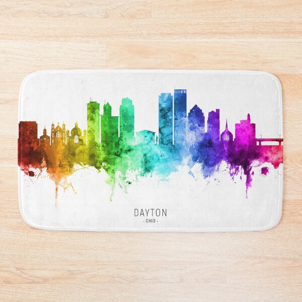 Item preview, Dayton Ohio Skyline designed and sold by ArtPrints.