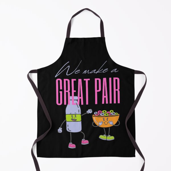 Item preview, Funny Love Message Coloured cereal with milk -Better Together We make a great pair  designed and sold by Red-ElYoubi.