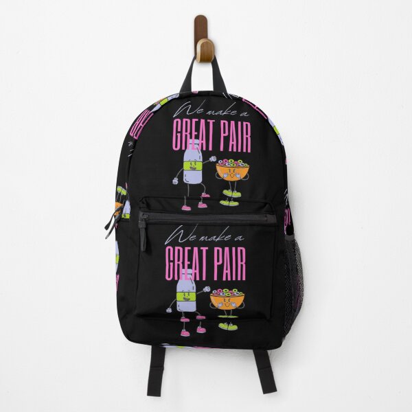 Item preview, Funny Love Message Coloured cereal with milk -Better Together We make a great pair designed and sold by Red-ElYoubi.