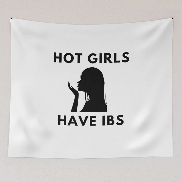 Item preview, Hot Girls Have Ibs designed and sold by RmeenaArt.