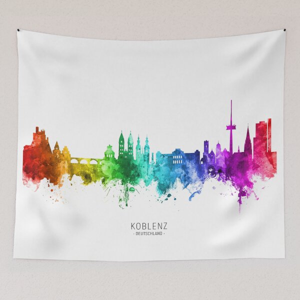 Item preview, Koblenz Germany Skyline designed and sold by ArtPrints.