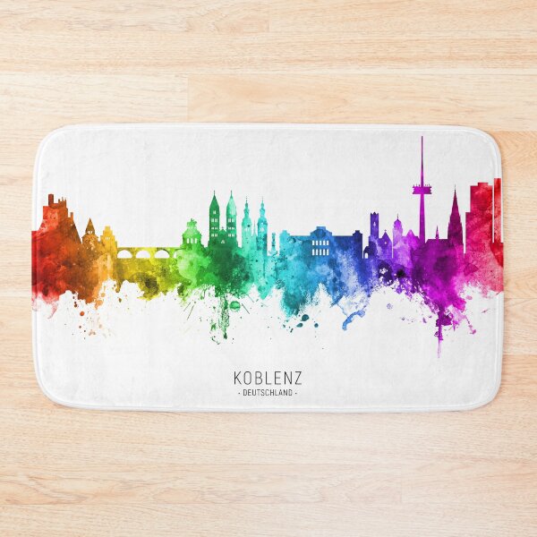 Item preview, Koblenz Germany Skyline designed and sold by ArtPrints.