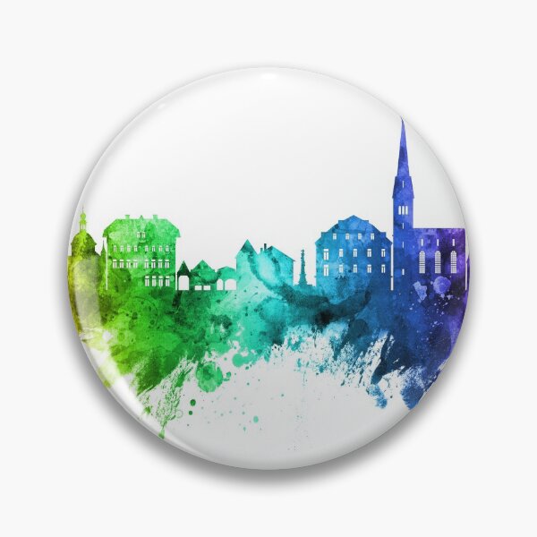 Item preview, Hallstatt Austria Skyline designed and sold by ArtPrints.