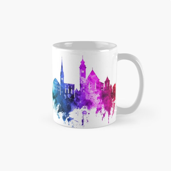 Item preview, Hallstatt Austria Skyline designed and sold by ArtPrints.