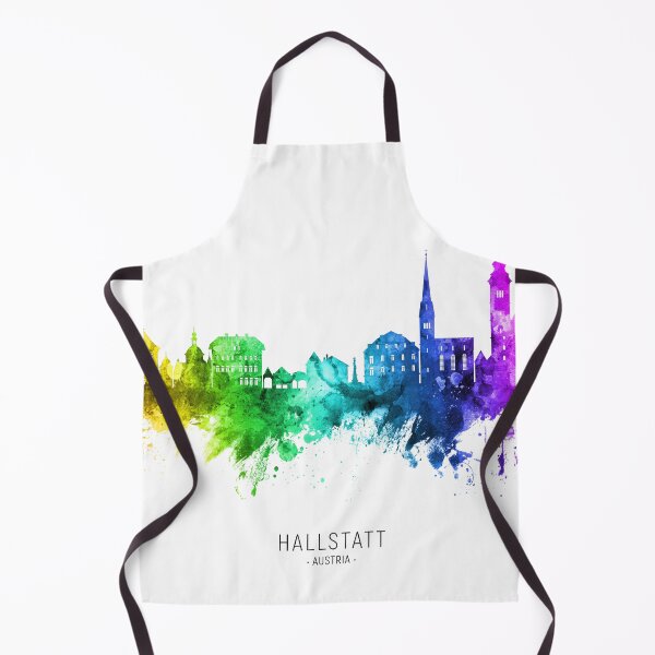 Item preview, Hallstatt Austria Skyline designed and sold by ArtPrints.