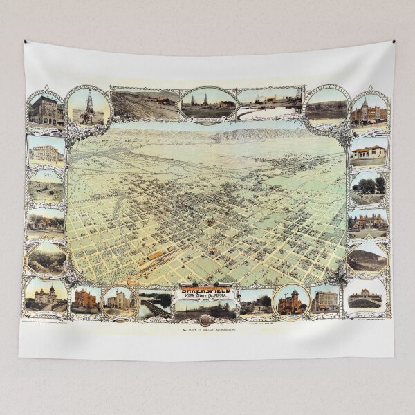 Item preview, Bakersfield-California-1901 designed and sold by paulrommer.