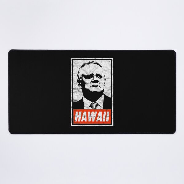 Item preview, Scott Morrison Hawaii (Black Worn Look) designed and sold by politicalamity.