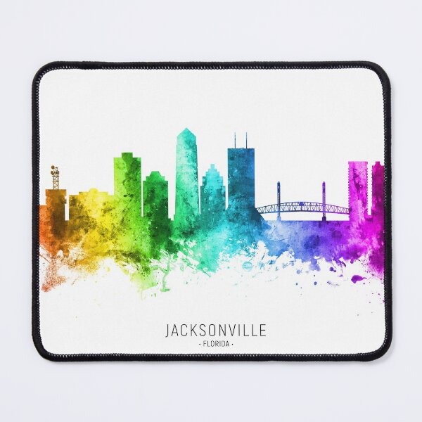Item preview, Jacksonville Florida Skyline designed and sold by ArtPrints.