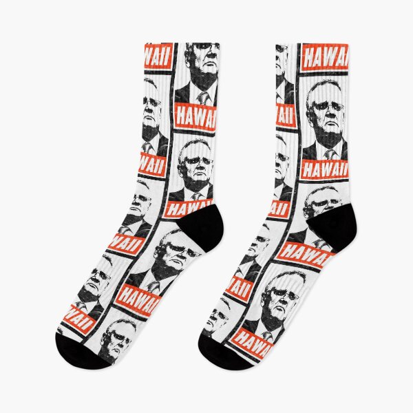Item preview, Scott Morrison Hawaii (White Worn Look) designed and sold by politicalamity.