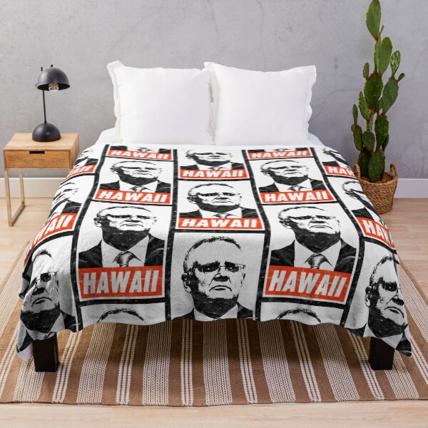Item preview, Scott Morrison Hawaii (White Worn Look) designed and sold by politicalamity.