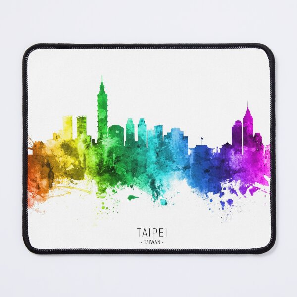 Item preview, Taipei Taiwan Skyline designed and sold by ArtPrints.