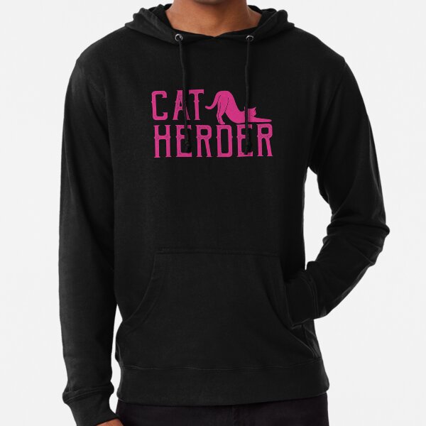 Cat Herder/Funny gift for birthday Lightweight Hoodie
