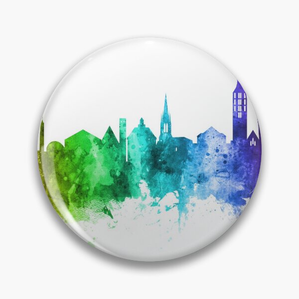 Item preview, Kassel Germany Skyline designed and sold by ArtPrints.