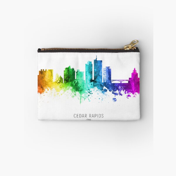 Item preview, Cedar Rapids Iowa Skyline designed and sold by ArtPrints.