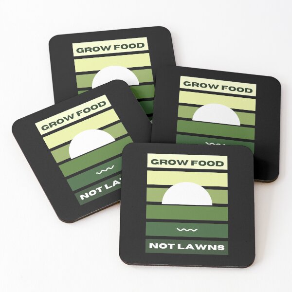 Item preview, Grow food not lawns sunset designed and sold by Designforoz.