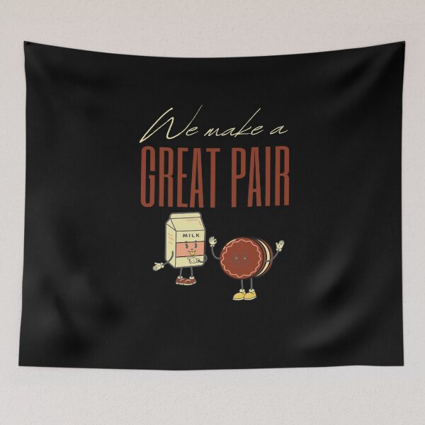Item preview, Funny Love Message Best Better Together Breakfast Meal -We make a great pair  designed and sold by Red-ElYoubi.