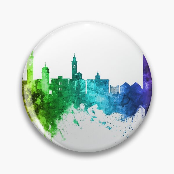 Item preview, Lugano Switzerland Skyline designed and sold by ArtPrints.