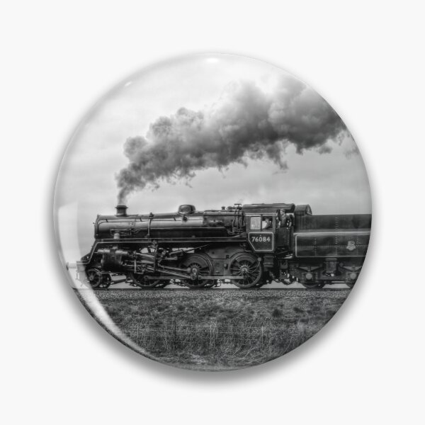 Item preview, Black Prince Steam Train North Norfolk Railway Black And White designed and sold by Paul Thompson Photography.