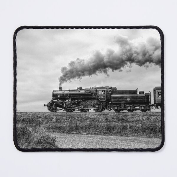 Item preview, Black Prince Steam Train North Norfolk Railway Black And White designed and sold by Paul Thompson Photography.