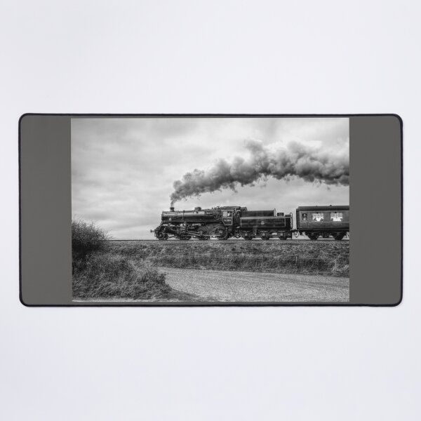 Item preview, Black Prince Steam Train North Norfolk Railway Black And White designed and sold by Paul Thompson Photography.