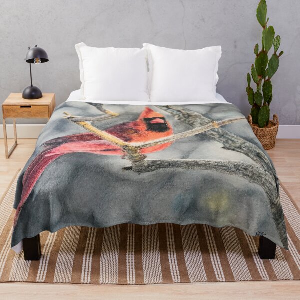 Item preview, Northern cardinal winter | bird lover designed and sold by NathBros.