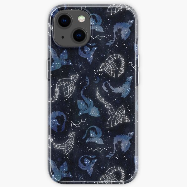 Dragon star constellations iPhone Soft Case