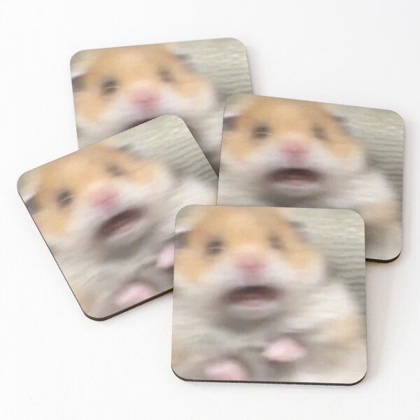 Item preview, Shook hamster meme designed and sold by SAVAGEwav.