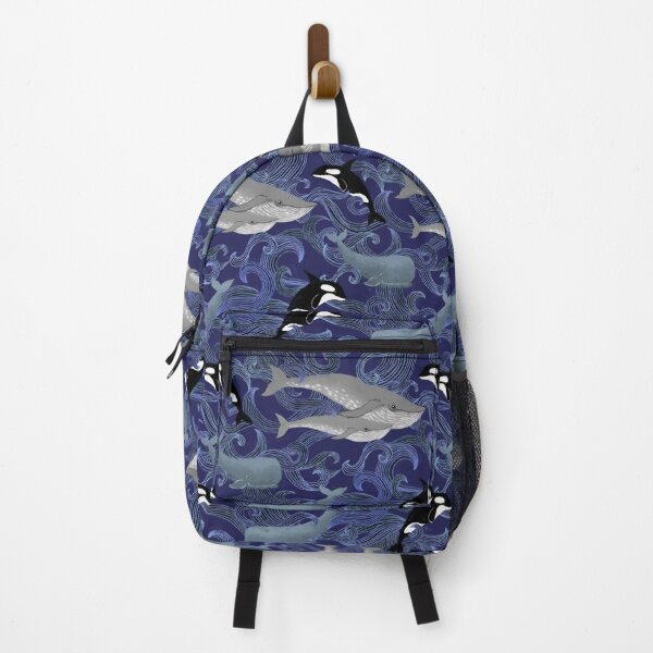 Item preview, Beautiful Ocean Giants Purple Whale Pattern designed and sold by micklyn.
