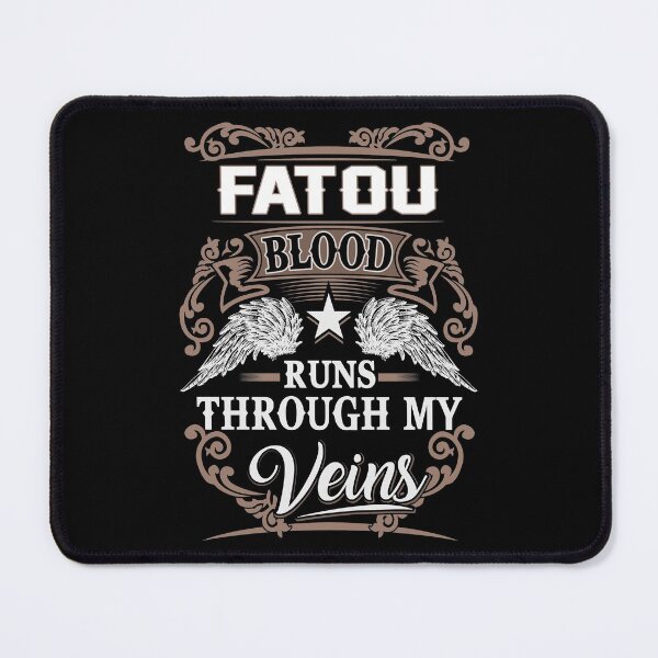 Item preview, Fatou Name T Shirt - Fatou Blood Runs Through My Veins  Gift Item Tee designed and sold by artiagasonya.
