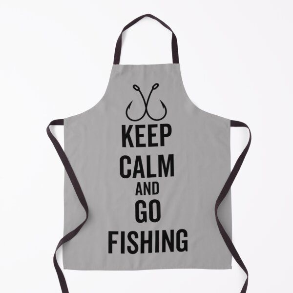 Item preview, Keep Calm And Go Fishing - Funny Fishing Graphic Tees designed and sold by Zyphrost ★★★★★ (✔).