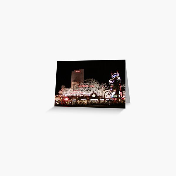 Boardwalk Las Vegas Greeting Card