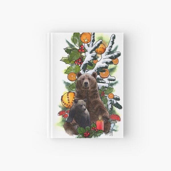 Ours de Noël Carnet cartonné