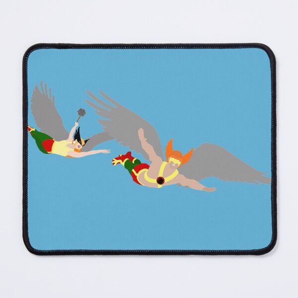 Item preview, Hawkman & Hawkgirl Minimalistic Style designed and sold by TheWrightMan.