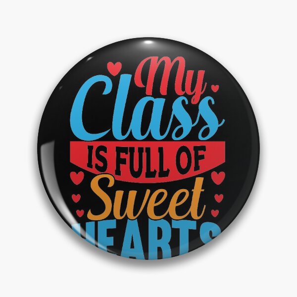 Item preview, My Class Is Full Of Sweethearts Funny Teacher Valentine designed and sold by mohalaz.