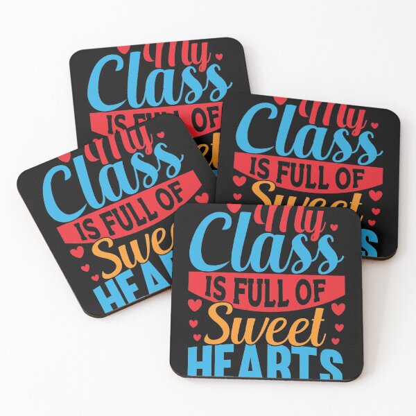 Item preview, My Class Is Full Of Sweethearts Funny Teacher Valentine designed and sold by mohalaz.