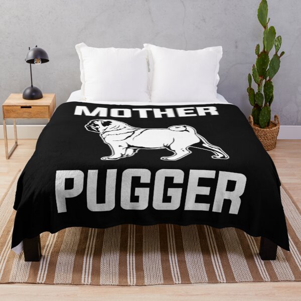 Item preview, Mother Pugger Funny Pug Shirt Mother Pugger Funny Pug Pun Gift designed and sold by lou731.