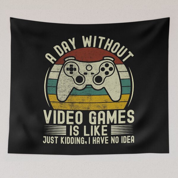 Item preview, A DAY WITHOUT VIDEO GAMES IS LIKE FUNNY GAMING  designed and sold by KGN  CREATIVITY.