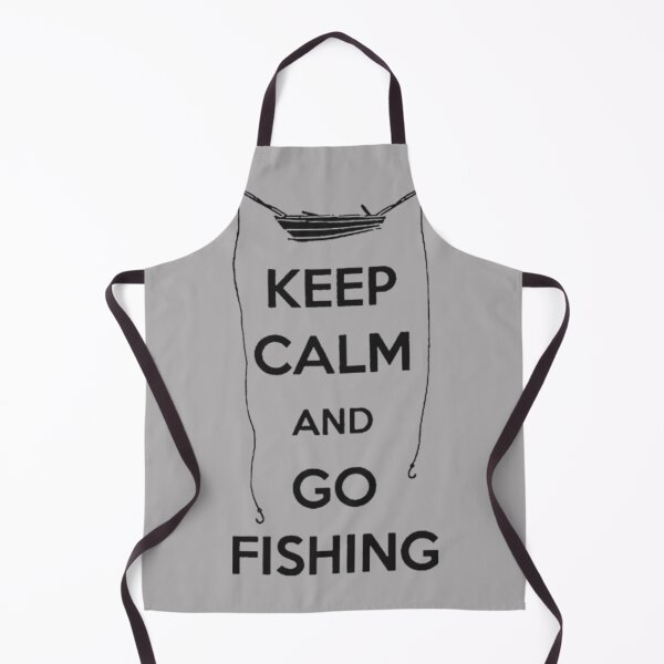 Item preview, Keep Calm And Go Fishing - Funny Fishing Graphic Tees designed and sold by Zyphrost ★★★★★ (✔).