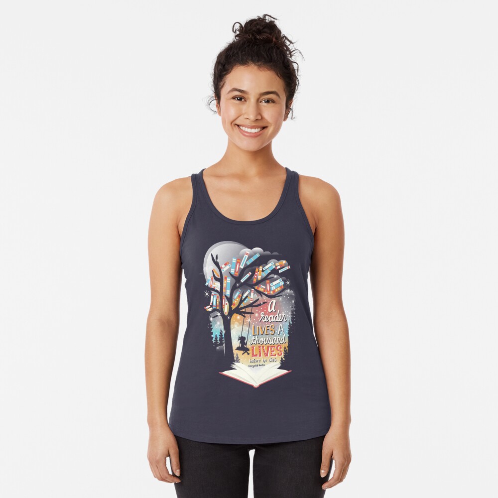Thousand lives Racerback Tank Top
