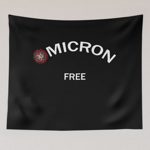 Item preview, Covid 19 Omicron Free Text Design designed and sold by Core Toggery.