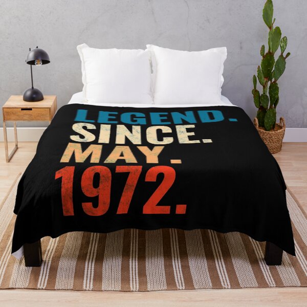 Item preview, Legend Since May 1972 Retro Vintage designed and sold by Teelogic.