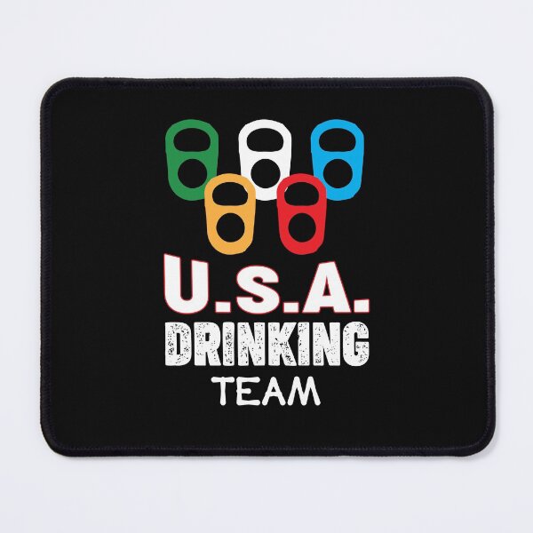 Item preview, USA Drinking Team Funny Drinking Gift USA Drinking Team designed and sold by lou731.